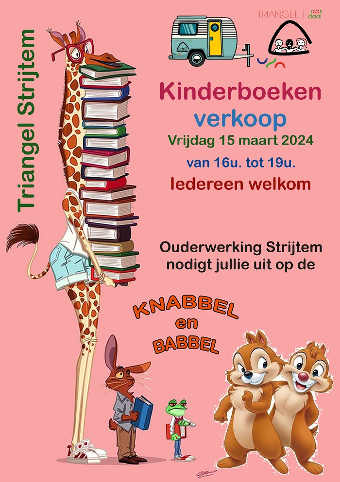 Kinderboeken verkoop Strijtem
